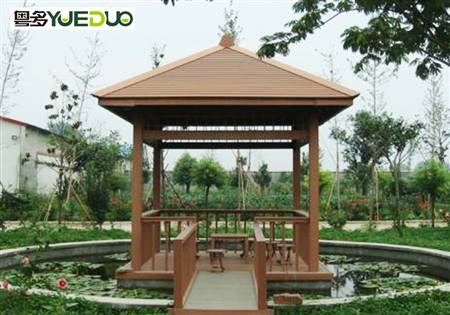 Corner gazebo